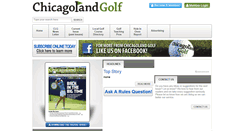 Desktop Screenshot of chicagolandgolf.net